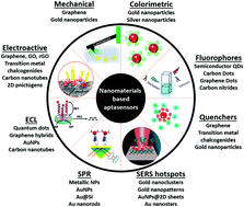 Graphical abstract: Nanomaterial based aptasensors for clinical and environmental diagnostic applications