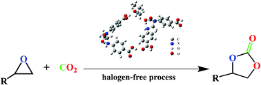 Graphical abstract: Halogen-free fixation of carbon dioxide into cyclic carbonates via bifunctional organocatalysts