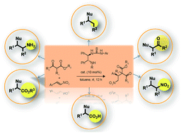 Graphical abstract: Enantioselective organocatalytic Michael reactions using chiral (R,R)-1,2-diphenylethylenediamine-derived thioureas