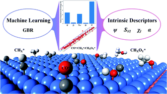 Graphical abstract: A machine learning scheme for the catalytic activity of alloys with intrinsic descriptors