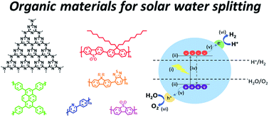 Graphical abstract: Organic materials as photocatalysts for water splitting