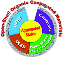 Graphical abstract: Recent progress in open-shell organic conjugated materials and their aggregated states