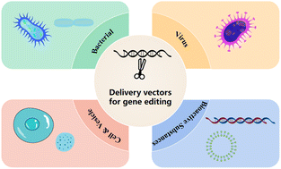 Graphical abstract: Biogenic materials for CRISPR delivery and therapeutics