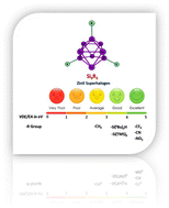 Graphical abstract: Functionalized nona-silicide [Si9R3] Zintl clusters: a new class of superhalogens