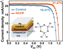 Graphical abstract: Hexachlorotriphosphazene-assisted buried interface passivation for stable and efficient wide-bandgap perovskite solar cells