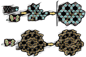 Graphical abstract: Peroxomolybdate@MOFs as effective catalysts for oxidative desulfurization of fuels: correlation between MOF structure and catalytic activity