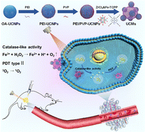 Graphical abstract: Dual ligand-assisted assembly of metal–organic frameworks on upconversion nanoparticles for NIR photodynamic therapy against hypoxic tumors