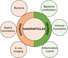 Graphical abstract: Recent advances and prospects in nanomaterials for bacterial sepsis management
