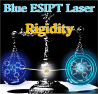 Graphical abstract: Light blue rigid excited-state intramolecular proton transfer organic semiconductor laser chromophores