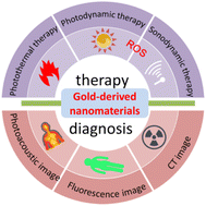 Graphical abstract: Recent progress in gold-derived nanomaterials for tumor theranostics