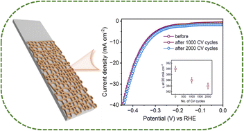 Graphical abstract: Stainless steel-derived nano-porous oxide: a cost-efficient, stable, and corrosion-resistant hydrogen evolution catalyst