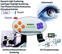 Graphical abstract: Optical sensing of biological, chemical and ionic species through aggregation of plasmonic nanoparticles