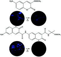 Graphical abstract: Packing-induced solid-state fluorescence and thermochromic behavior of peptidic luminophores