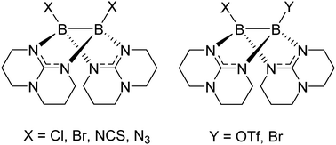 Graphical abstract: Derivatization of an especially electron-rich diborane