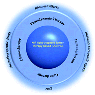 Graphical abstract: Recent advances in functionalized upconversion nanoparticles for light-activated tumor therapy