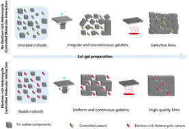 Graphical abstract: Molecular interaction modulating Ruddlesden–Popper tin-based perovskite crystallization