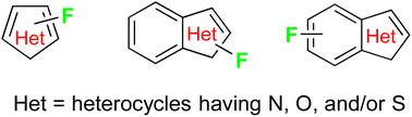 Graphical abstract: Recent progress in therapeutic applications of fluorinated five-membered heterocycles and their benzo-fused systems