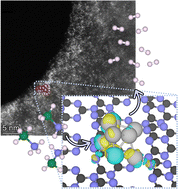 Graphical abstract: Influence of nitrogen functional groups in carbon-based supports anchoring Pt nanoclusters and single atoms for efficient ammonia borane hydrolysis