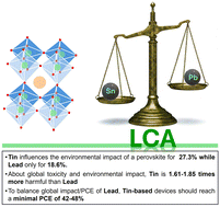 Graphical abstract: Lead vs. tin in the preparation of metal halide perovskites: is this the real fight for the future of solar energy?