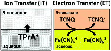 Graphical abstract: Novel organic solvents for electrochemistry at the liquid/liquid interface