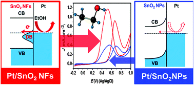 Graphical abstract: Tailoring the surface-oxygen defects of a tin dioxide support towards an enhanced electrocatalytic performance of platinum nanoparticles