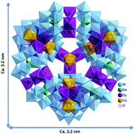 Graphical abstract: Polyoxometalate-based high-spin cluster systems: a NMR relaxivity study up to 1.4 GHz/33 T