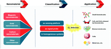 Graphical abstract: Expanding the scope of chemiluminescence in bioanalysis with functional nanomaterials