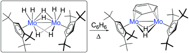 Graphical abstract: A dinuclear Mo2H8 complex supported by bulky C5H2tBu3 ligands