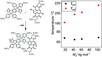 Graphical abstract: Temperature-dependent morphology-electron mobility correlations of naphthalene diimide-indacenodithiophene copolymers prepared via direct arylation polymerization