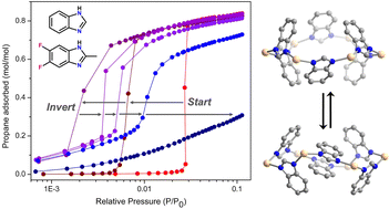 Graphical abstract: Multivariate zeolitic imidazolate frameworks with an inverting trend in flexibility