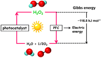 Graphical abstract: Hydrogen peroxide photo-fuel cells