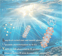 Graphical abstract: Enhanced photocatalytic H2 evolution: optimized atomic hydrogen desorption via free-electron transfer in sulfur-rich MoWS2+x on vacancy-engineered CdS crystals
