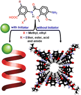 Graphical abstract: Design and synthesis of macrocycles with tuneable diameters and helical foldamers with customizable peripheral side chains