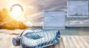 Graphical abstract: Photodegradation-driven microparticle release from commercial plastic water bottles