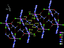 Graphical abstract: Designing neutral coordination networks using inorganic supramolecular synthons: Combination of coordination chemistry and C–H⋯Cl hydrogen bonding