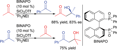 Graphical abstract: Trichlorosilyl triflate-mediated enantioselective directed cross-aldol reaction between ketones using a chiral phosphine oxide as an organocatalyst