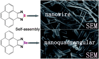 Graphical abstract: Synthesis, physical properties and self-assembly behavior of azole-fused pyrene derivatives