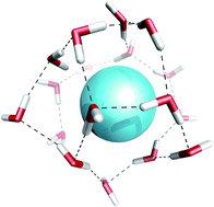 Graphical abstract: Diverging effects of isotopic fractionation upon molecular diffusion of noble gases in water: mechanistic insights through ab initio molecular dynamics simulations