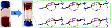 Graphical abstract: Terpyridine-based metallo-organic cages and supramolecular gelation by coordination-driven self-assembly and host–guest interaction