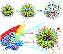 Graphical abstract: Tumour microenvironment-responsive semiconducting polymer-based self-assembling nanotheranostics