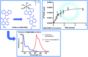 Graphical abstract: [Re(CO)3(5-PAN)Cl], a rhenium(i) naphthalimide complex for the visible light photocatalytic reduction of CO2