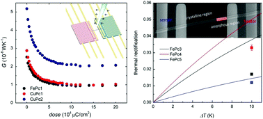 Graphical abstract: Thermal manipulation and thermal rectification in π-stacked organic nanowires