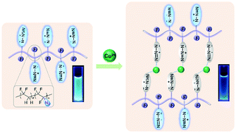 Graphical abstract: A novel fluorous effect induced fluorescence sensor for Cu(ii) detection in the organic phase with high sensitivity