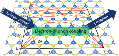 Graphical abstract: Electron–phonon interaction and ultrafast photoemission from doped monolayer MoS2