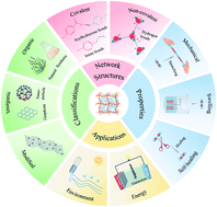 Graphical abstract: Double network hydrogels for energy/environmental applications: challenges and opportunities