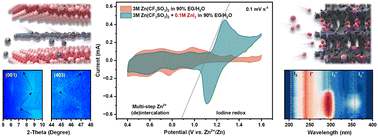 Graphical abstract: Dual mechanism of ion (de)intercalation and iodine redox towards advanced zinc batteries