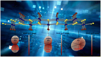 Graphical abstract: Origin and regulation of triaxial magnetic anisotropy in the ferromagnetic semiconductor CrSBr monolayer