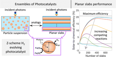 Graphical abstract: Revealing the role of redox reaction selectivity and mass transfer in current–voltage predictions for ensembles of photocatalysts