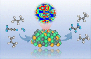 Graphical abstract: Regulation of a Ni3Sn2 intermetallic catalyst using highly dispersed Pd species to boost propyne semi-hydrogenation