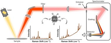 Graphical abstract: Baseline correction of Raman spectral data using triangular deep convolutional networks